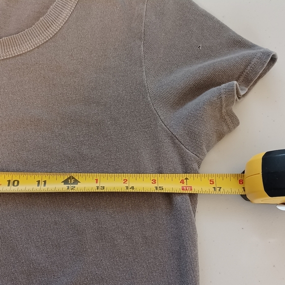 Wilt Boho Minimalist Asymmetrical Distressed 100% Cotton Tunic Top - Picture 12 of 14